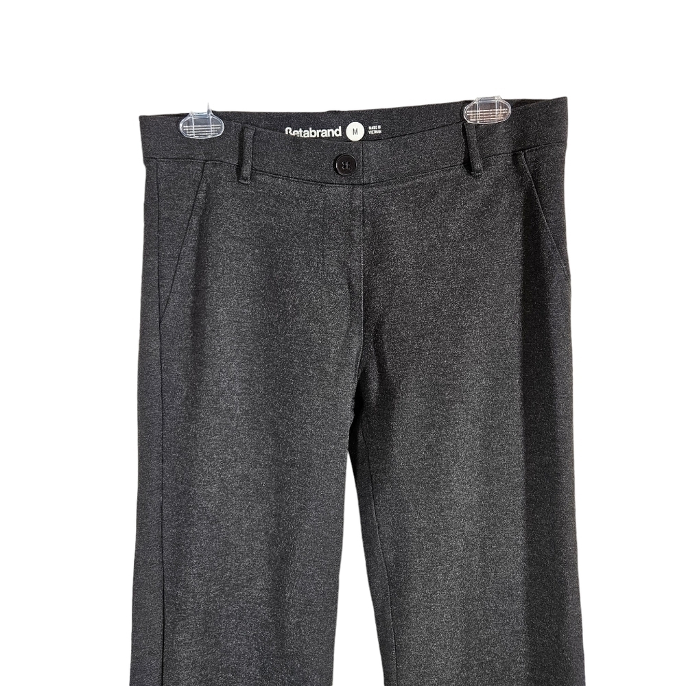 Betabrand Grey Classic Bootcut Yoga Pant - Picture 3 of 7